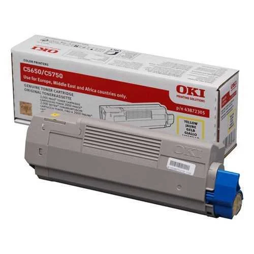 Toner Oki C5650/C5750 Yellow (2k)