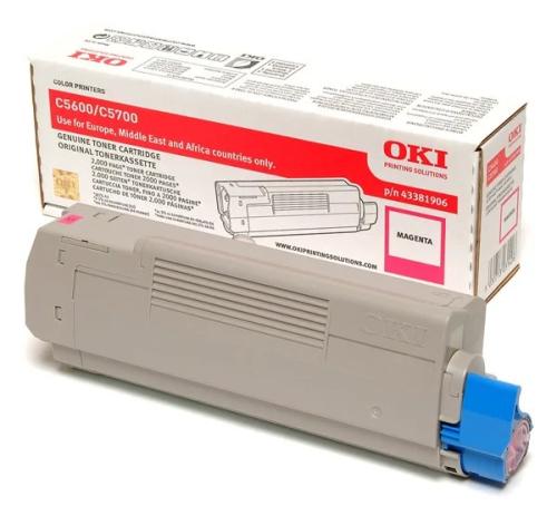 Toner Oki C5600/C5700-Magenta(2k)
