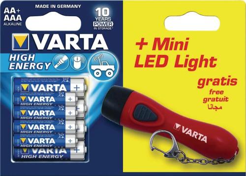 Pila Alcalina AA | 1.5 V Dc | 8-Blister Promocional