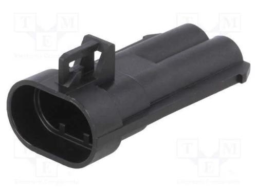 Ficha automotive; Ducon 6.3; ficha; macho; PIN: 2.