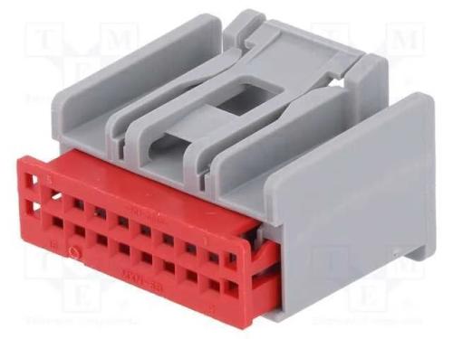Ficha Automotive; H-dac 64; Ficha; Fêmea; Pin: 16.
