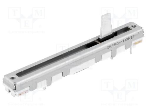 Potenciometro Deslizante 10ko 250mw Tht +20% Linea