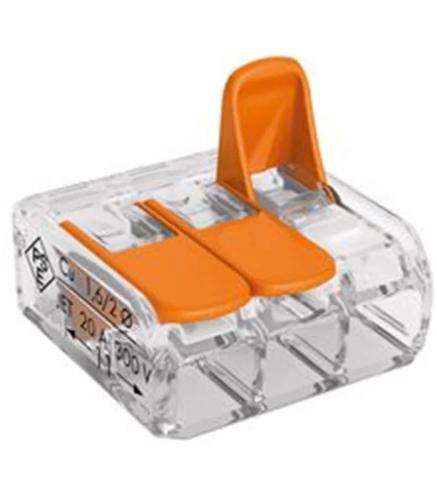 Conector Flexible 3 X 2.5mm Rápido