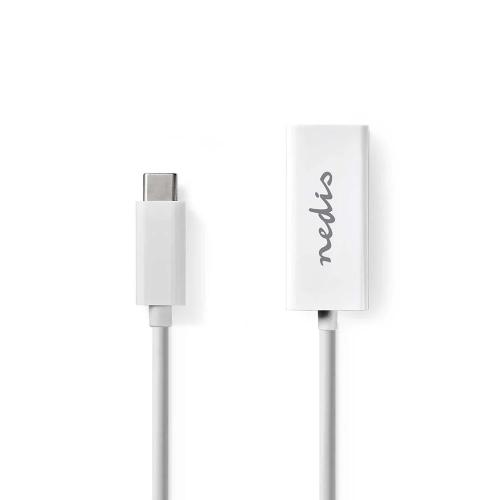 Cabo Adaptador USB Tipo C Para RJ45