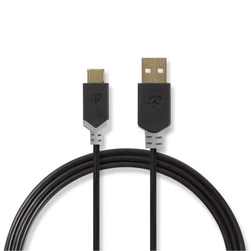 Cable Usb 2.0 | Tipo C Macho - a Macho | 1,0 M | .