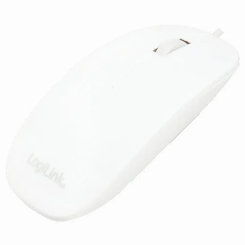 Logilink Maus Usb Optical Scroll 1000dpi Weiß