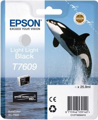 Tinteiro Epson T7609 Cizento Claro - Surecolor Sc-P600