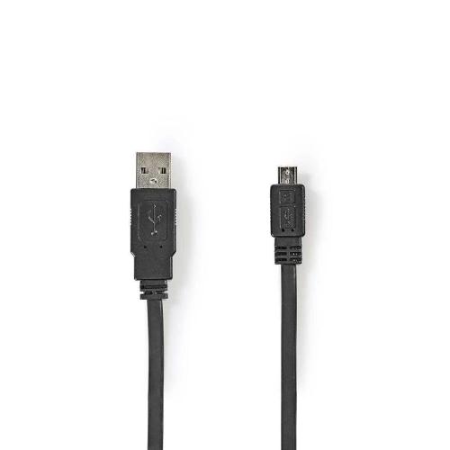 Cable Plano Usb 2.0 | a Macho - Micro B Macho | 1.
