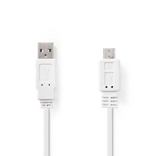Cable Plano Usb 2.0 | a Macho - Micro B Macho | 1.