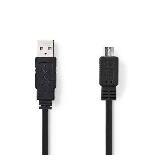 Cable Plano Usb 2.0 | a Macho - Micro B Macho | 1.