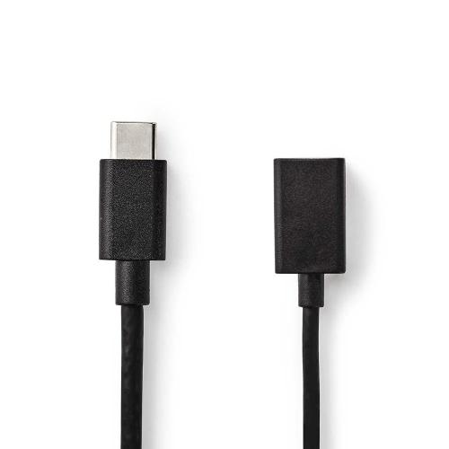 Adaptador Usb-C | Usb 3.2 Gen 1 | Usb-C Macho | Usb-A Hembra | 5 Gbps | 0.15 M | Redondo | Niquela