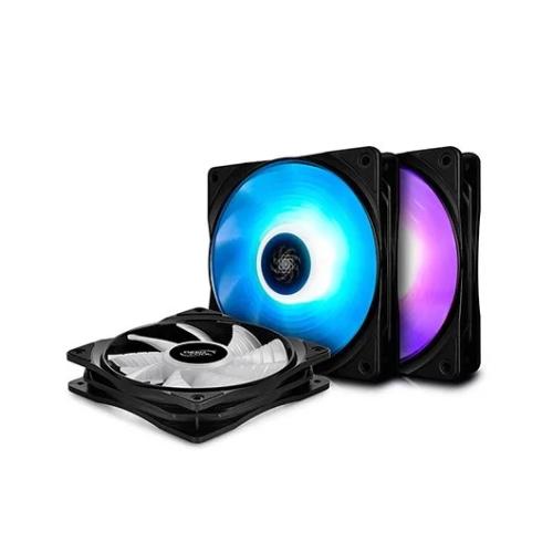 Deepcool Rf120-3in1 Computer Case Fan 12 Cm Black 3 Pc(S)