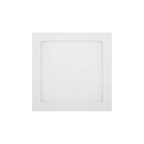 Painel LED 9w 3000k Quadrado Branco