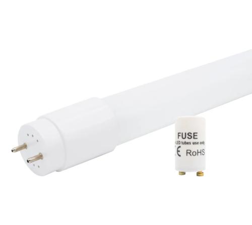 Led T8 Cristal 150cm 24w 6400k Conexión 1 Lado