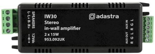 Amplificador 2x15w In-wall