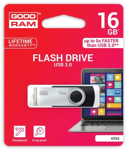 Pendrive Goodram Uts3 Usb 3.1 Negro