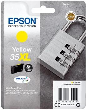 Tinteiro de Tinta Original Epson 35xl Amarelo