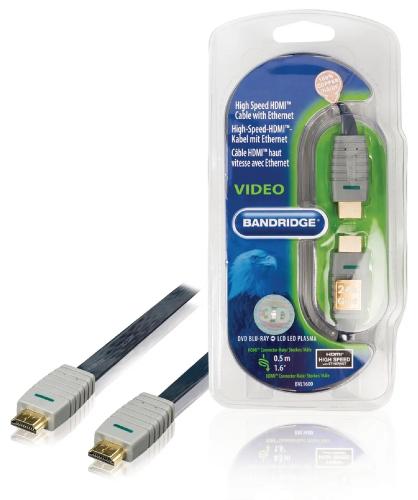Cabo Hdmi de Alta Velocidade Com 0,5 M Ethernet