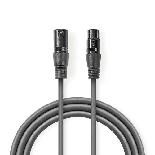 Cabo De Áudio Compensado Xlr Xlr Macho De 3 Pin.