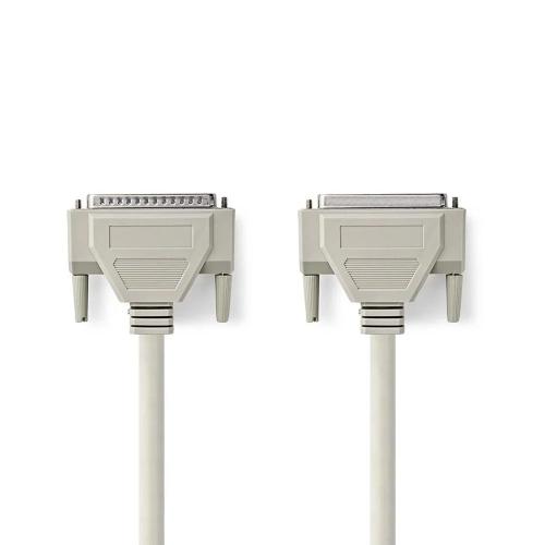 Cabo Rs232 D-Sub 25 Pin Masculino - D-Sub 25 Pin