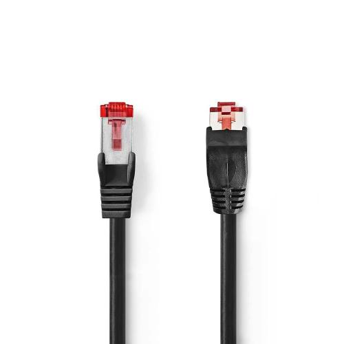 Cabo De Rede Cat6 Sf / Utp Rj45 Macho - Macho 0.5m