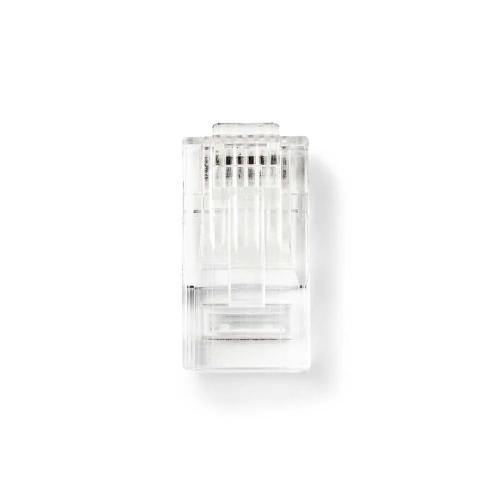 Conector De Rede Cat 5 Rj45 (8p8c) Macho - 10 U.