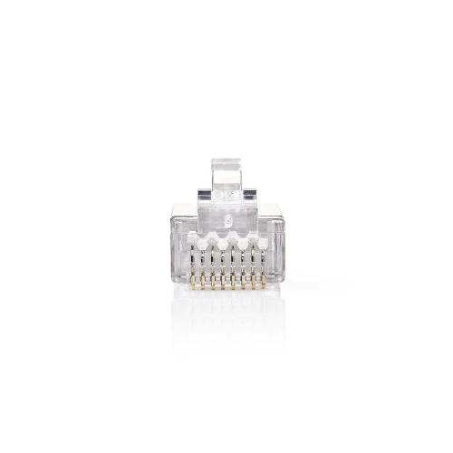 Conector De Rede Rj45 (8p8c) Macho - 10 Unidade.