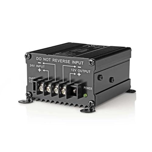Convertidor de Poder | Coche Alimentado | 24 V Dc | 12 V Dc | 120 W | Terminal de Tornillo | Equipad