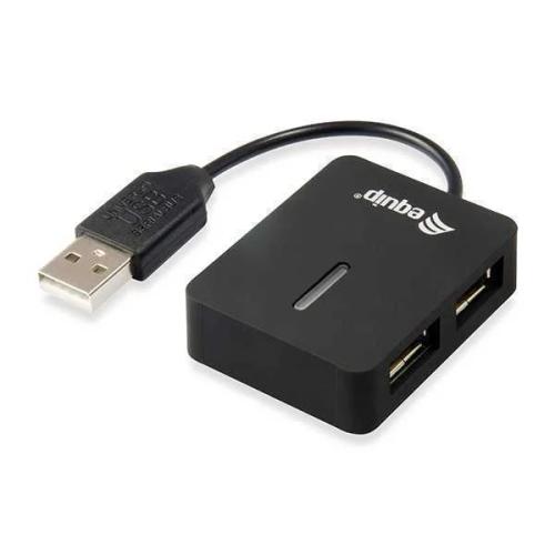 Equip Life Hub 4 Ports Usb 2.0 Black