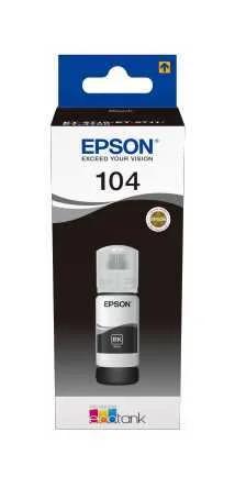 Recarga de Tinta Epson Serie 104 Preto (65ml) - Ecotank 27xx/4700