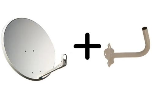 Parabólica de 80cm C/ Suporte