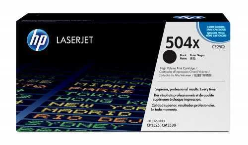 Hp Toner-Cartridge High Capacity No. 504x Black