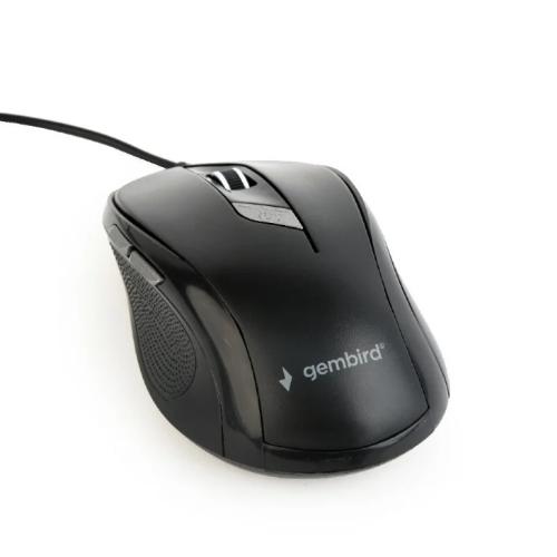 Gembird Mus-6b-01 Mouse Ambidextrous Usb Type-A Optical 1600 Dpi