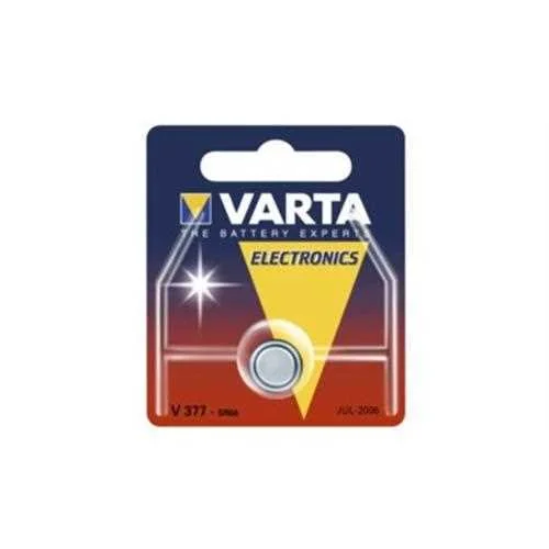 Pila de Botón de Litio Varta 00377 101 401 V377 2.