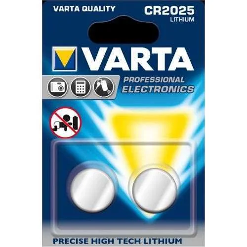 Varta Pilha Profissional Cr2025 Blister 2 Und