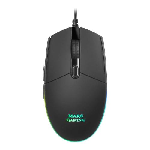 Mars Gaming Mmg Optical Mouse, 3200 Dpi, RGB Flow.