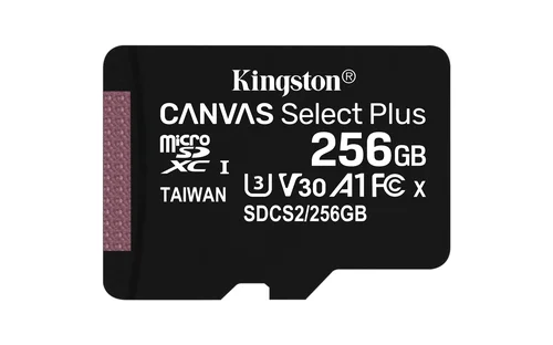 Cartão de Memória Microsdxc 256gb Classe 10 - Kingston
