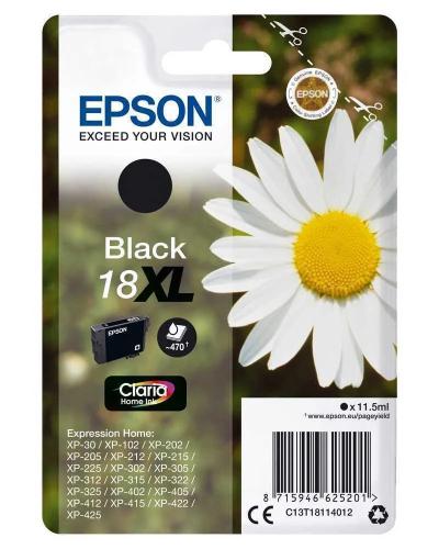 Epson Tinteiro Preto 18xl Xp102/Xp205/Xp305/Xp405.