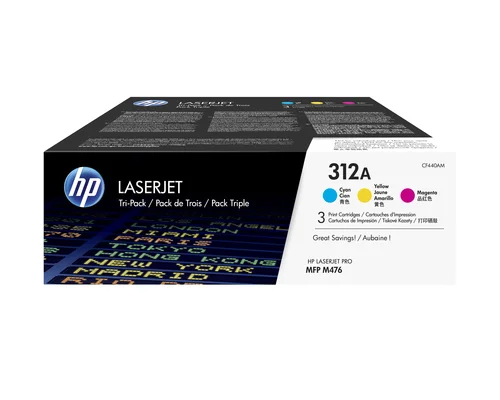 Pack 3x Toners 312a (Azul,Magenta,Amarelo) - Hp