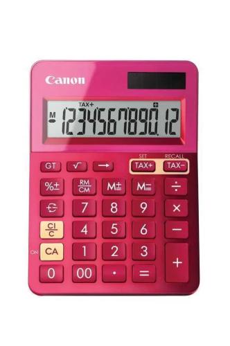 Calculadora de Secretária 12 Dígitos Rosa - CANON