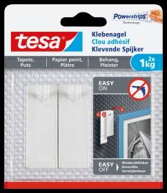 Tesa Klebenagel Tapete & Putz Bis 1kg 2st.