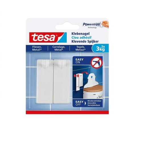 Tesa Klebenagel Fliesen & Metall Bis 3kg 2st.
