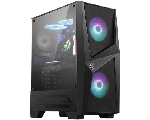 Msi Geh Midi Mag Forge 100r (B/Tempered Glas/Rgb Fan)