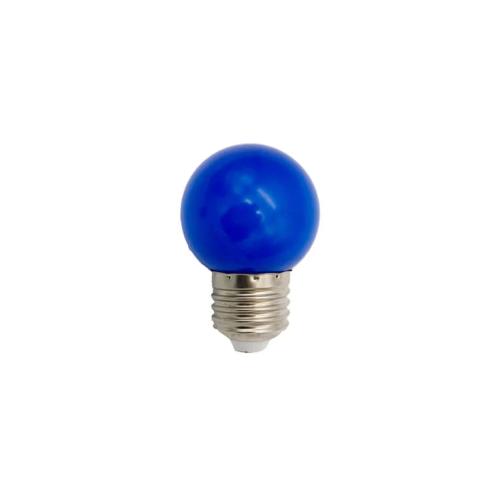 Bombilla LED G45 E27 1w Azul 50lm