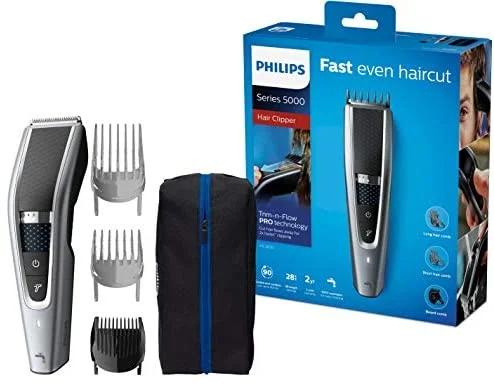 Philips 5000 Series Hc5630/15 Hair Trimmers/Clipper Black Silver