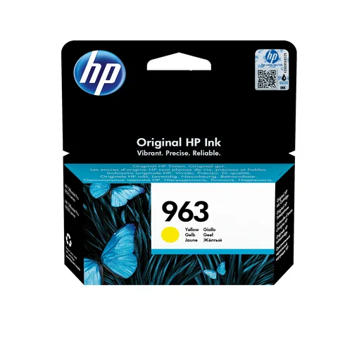 Tinteiro Hp 963 Amarelo Original - 3ja25ae
