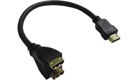 Splitter 2 Hdmi Macho a 2 Hdmi Hembra