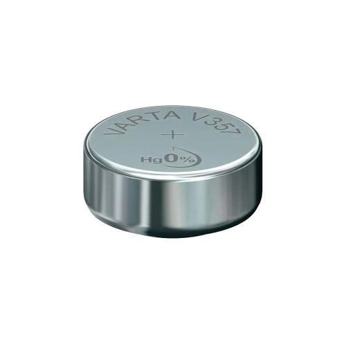 Pila de Óxido de Plata Sr44 | 1.55 V Dc | 155 Mah | 1 Pack | Reloj | Plata