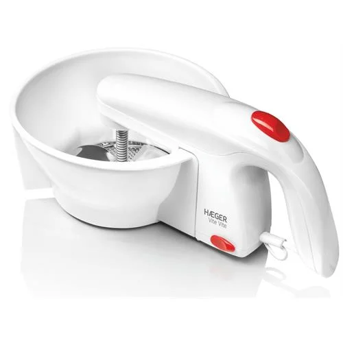 Haeger Passevite Electrico 25w 3 Discos Lamina Inox Branco