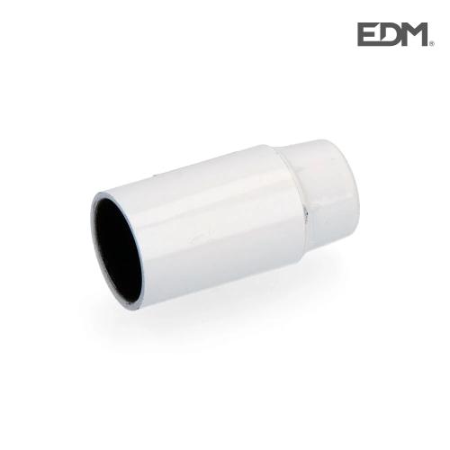 Casquilho Bk Reforçado E14 Branco Retractilado Edm